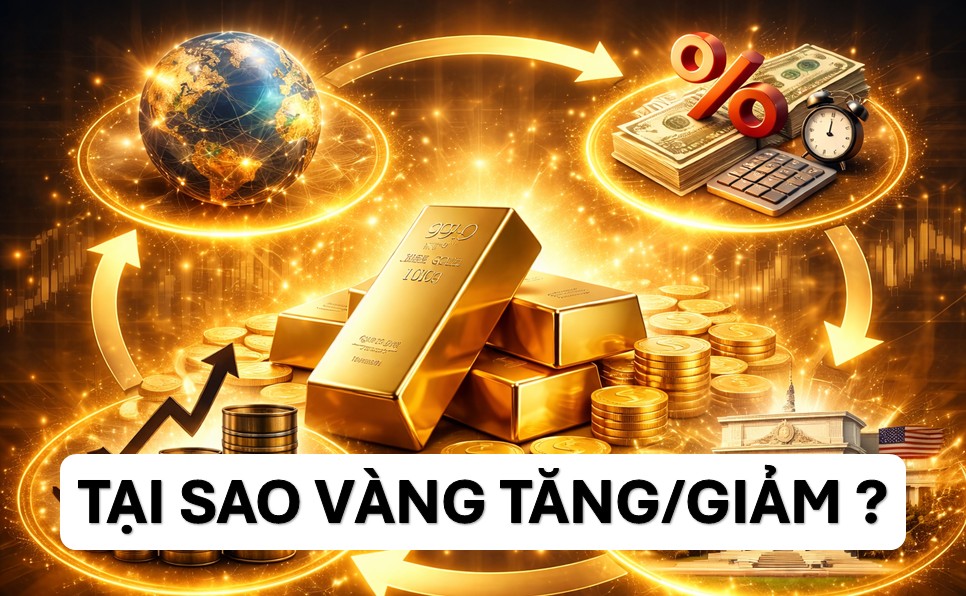 Giá vàng phụ thuộc vào những yếu tố nào