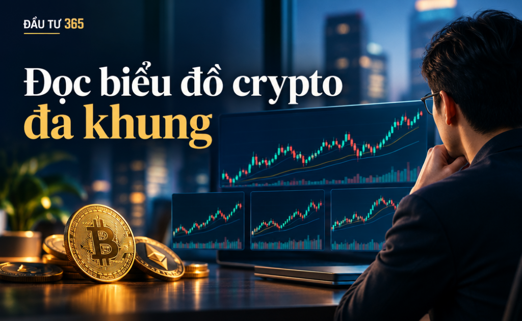 Biến động và khối lượng crypto: đọc biểu đồ theo nhiều khung thời gian