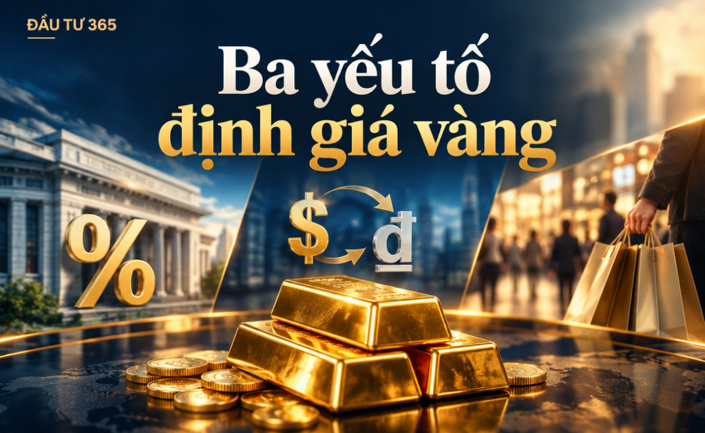 Các yếu tố ảnh hưởng giá vàng: lãi suất, tỷ giá và nhu cầu