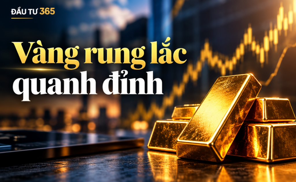 Giá vàng hôm nay biến động mạnh: Rủi ro, vùng định giá và cơ hội