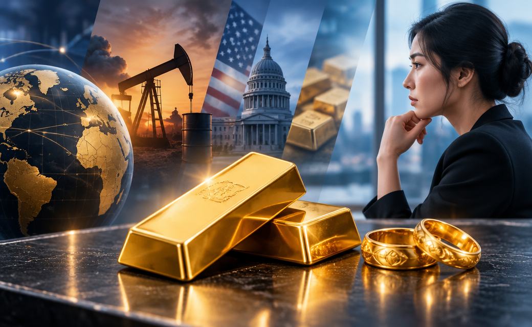 Minh họa Vì sao giá vàng hôm nay biến động mạnh?